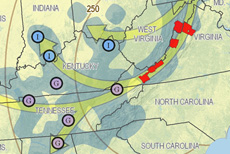 Mapping the Spread of White-Nose Syndrome
