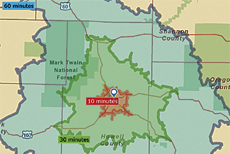 The City of West Plains Shows Businesses the Bottom Line | ArcNews, Summer 2011