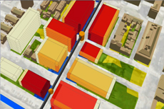 Sketching and Analyzing a Transit Oriented Development in 3D