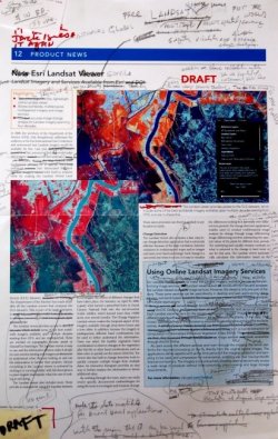 Hands On: Jack is still intimately involved with every issue of ArcNews.