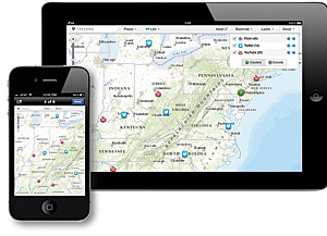 Web maps bring mapping and GIS capabilities to everyone, on the web or on any device.