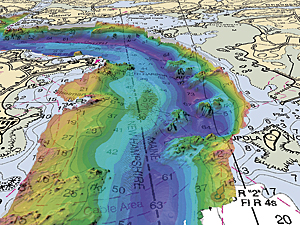 ArcGIS for Maritime: Bathymetry, an extension to ArcGIS for Desktop, helps manage and combine massive amounts of bathymetric data and metadata in a GIS environment.