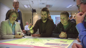 This year's summit included hands-on sessions as well as presentations. 