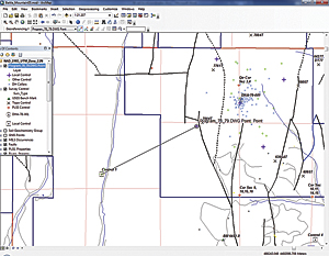Click the Add Control Points tool and create a connection between the purple cross symbol and Control 1.