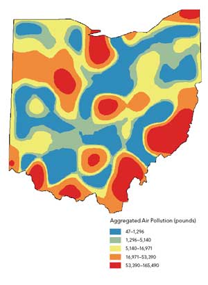 Figure 2c: Averaged data smoothed using areal interpolation