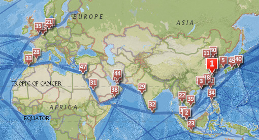 The 50 Largest Ports in the World
