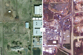 Moore, Oklahoma Tornado Maps