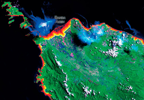 Mapping Natural Hazards with Lidar