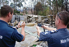 Mobile GIS Aids Victoria Bushfires Search Operations