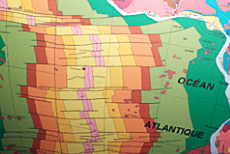 Gold Geochemical Basins Map | Geoplace