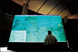 the video wall