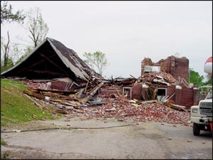 photo of storm damage