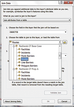 In the TOC, right-click 2010 Incidents and choose Joins and Relates > Join.