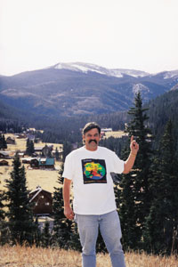 Robert DuBey standing on Wheeler Peak in New Mexico