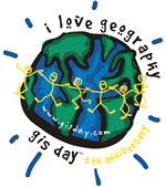 GIS Day 5th anniversary logo
