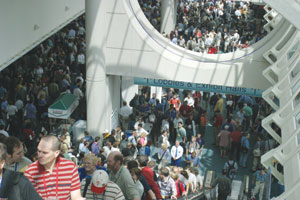 concourse at San Diego Convention Center