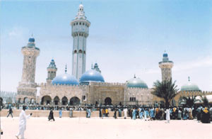 the Touba mosque
