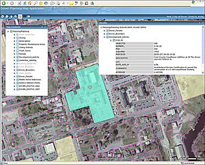 example of the GIS Development Activity layer