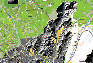 example of a map that excludes excess elevation and slope data