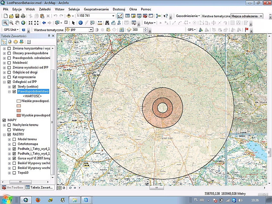 Modeling the Movement of Lost People ArcNews