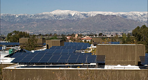 photo of the solar panels