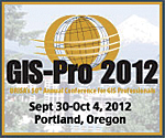 GIS-Pro 2012 logo