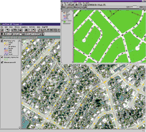 The combination of MapEdit and ArcView GIS performs economical, topologically correct edits on TIGER/Line files
