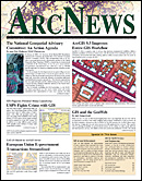 Summer 2008 ArcNews cover, click to see enlargement