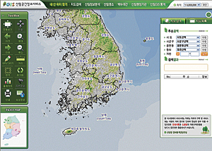 The distribution portal service is used for forestland administration.