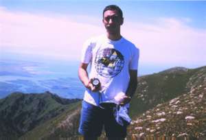 Christian DeBord on Tian Shan Mountain