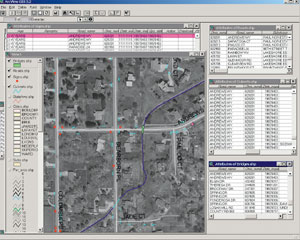 screen image of Boulder County street intersections; click to see enlargement