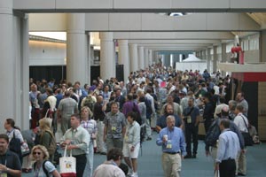 crowd at San Diego Convention Center
