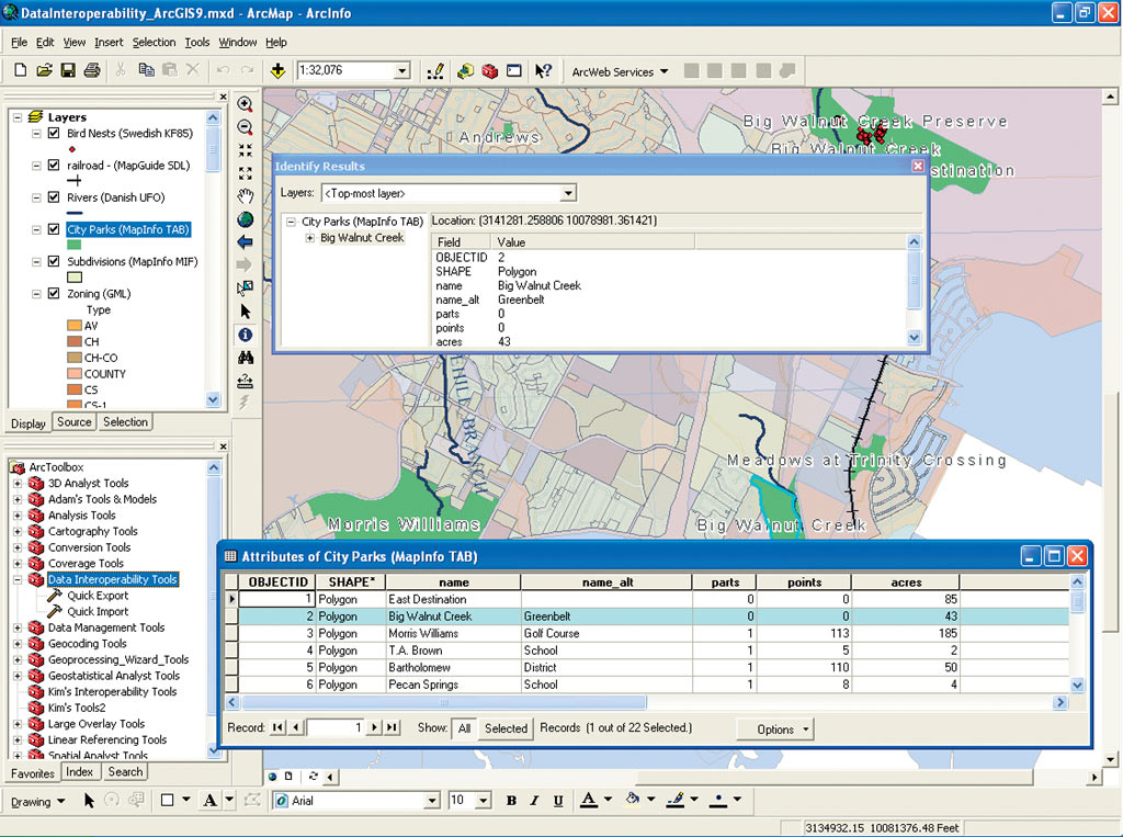 arcgis Data Interoperability is now available from the arcgis install version 9.1.