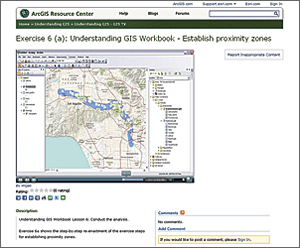 The Understanding GIS Resource Center provides additional resources.