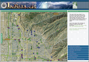 The Solar Salt Lake Project has developed this interactive mapping app for assessing solar potential of sites.
