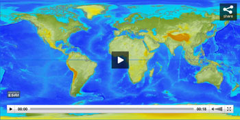 If the Earth Stood Still: Time Lapse Animation