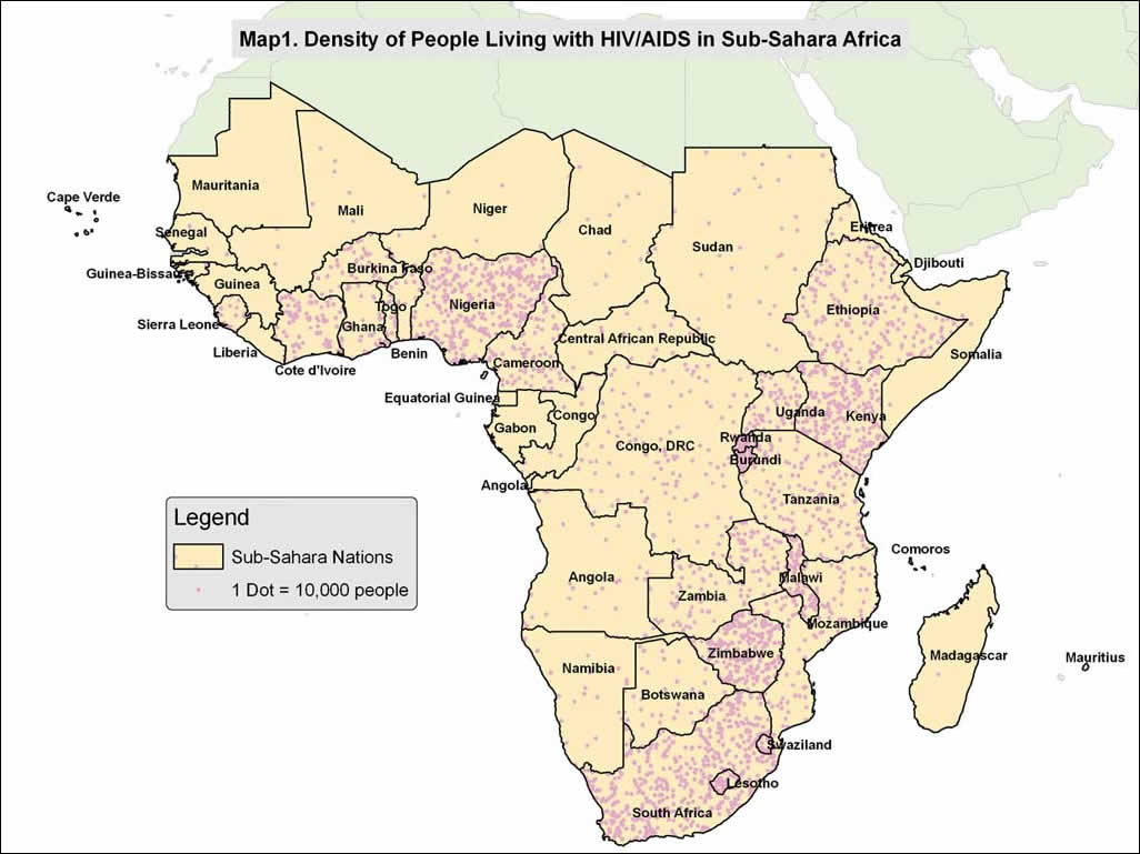 Map Of Africa Sub Sahara Africa Map