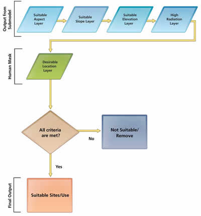 flowchart showing the selection process, see enlargement