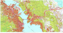 Tasmanian Topographic Maps Created with GIS