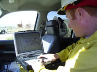 Panasonic Toughbook in the field