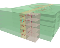 Accurately visualize and edit features that live in vertical space