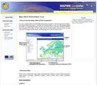 INSPIRE Map Client Information Tour