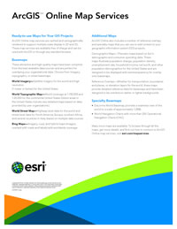 ArcGIS Online Map Services