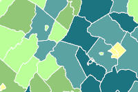 Download Percentage of U.S. Population Aged Younger than 18 Years