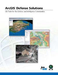 ArcGIS Defense Solutions brochure