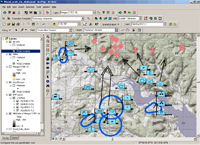 Group, filter, and display elements by echelon.