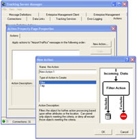 example of Tracking Server Manager