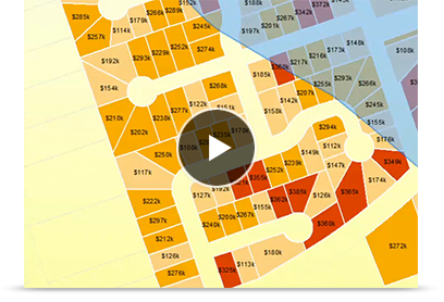 Determining how places are related