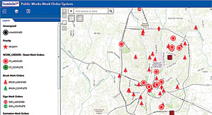 GIS Field Apps Keep Public Works Department Running Smoothly