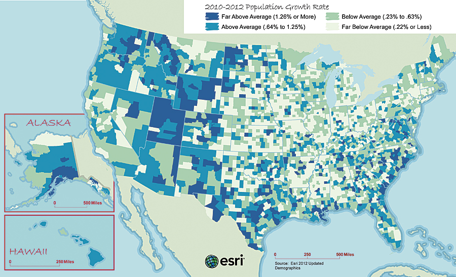 Growth Of The United States Map - United States Map